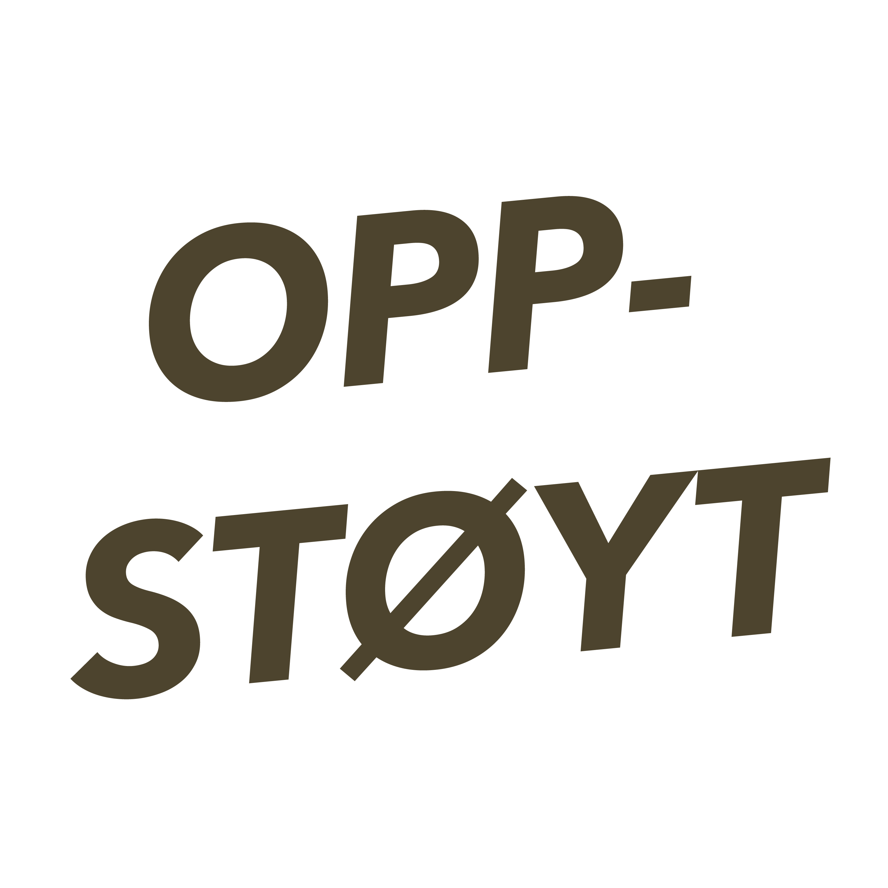 Oppstøyt